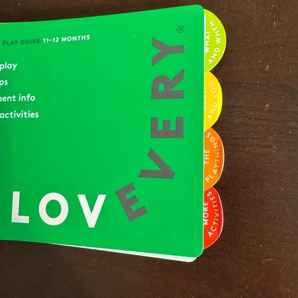 LOVEVERY- Green Play Guide for Kids (11-12 months) - Picture 5 of 7